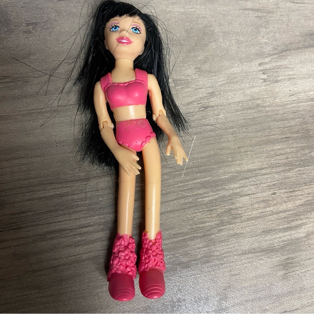 Vintage Polly Pocket, Black Hair, Can Brush Hair.‎